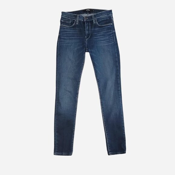 Hudson Jeans Mid-Rise Dark Wash Denim Size 27 - Classic & Versatile - Picture 1 of 5